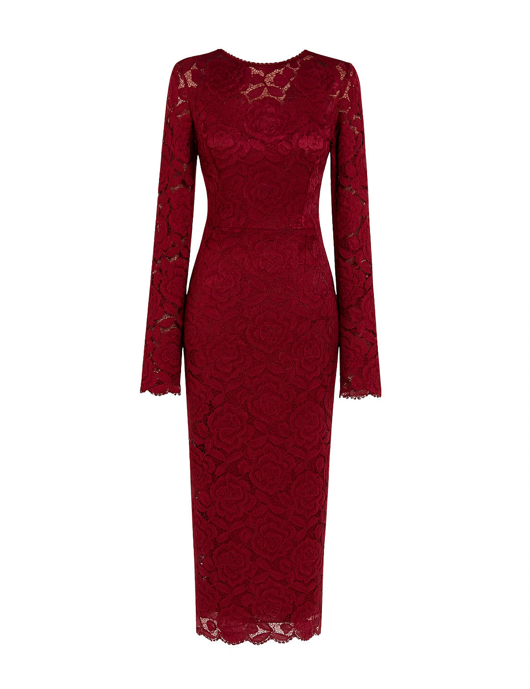 Vestido Mid Renda