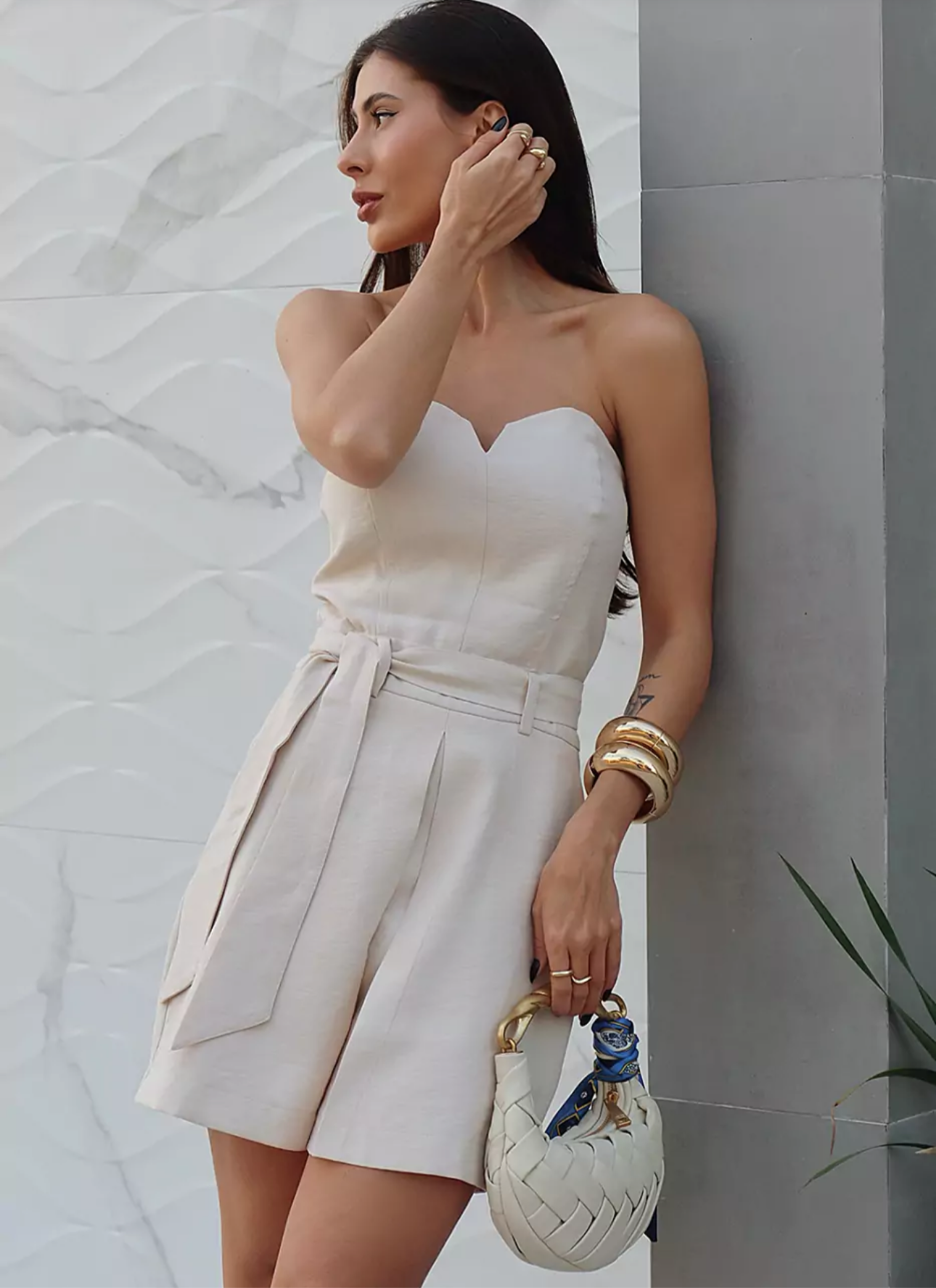 Macaquinho Decote V - BUBU