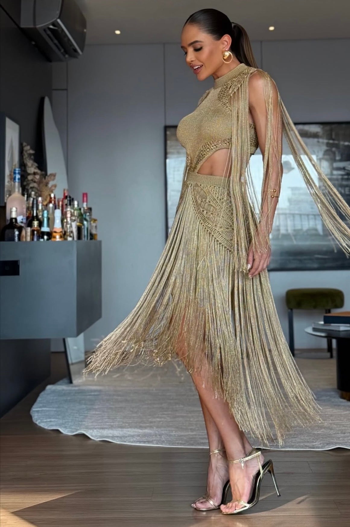 Vestido Franja Bellina - BUBU